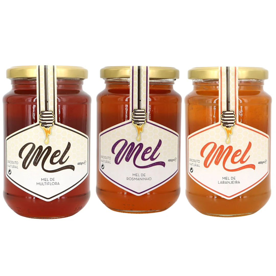 3er Pack Honig Trio / Apicortes / Pack de 3 méis, 3x480g