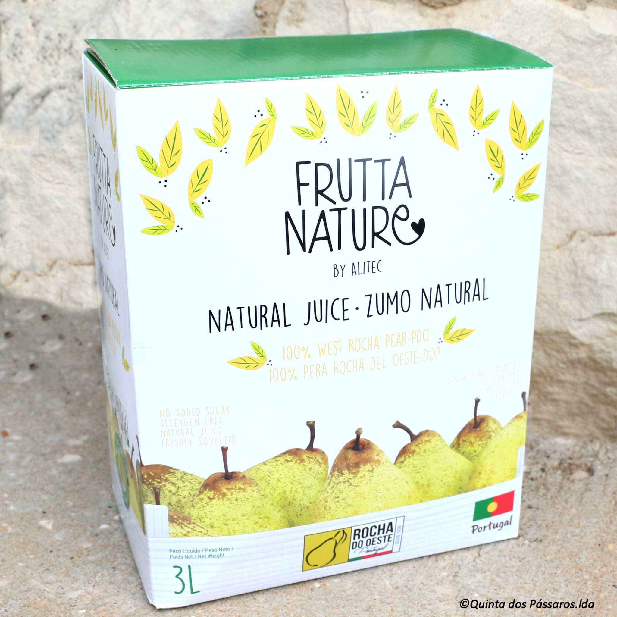 Birnen Direktsaft naturtrüb / Sumo natural de pêra rocha, 3L