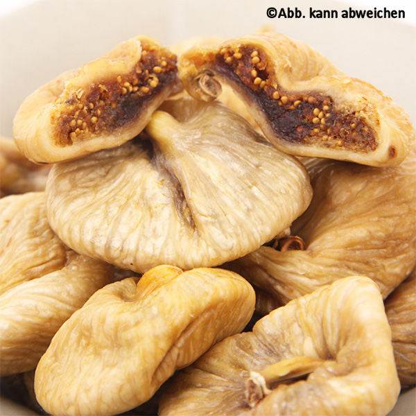 Feigen hell, flach getrocknet / Figos secos, claros,  500g