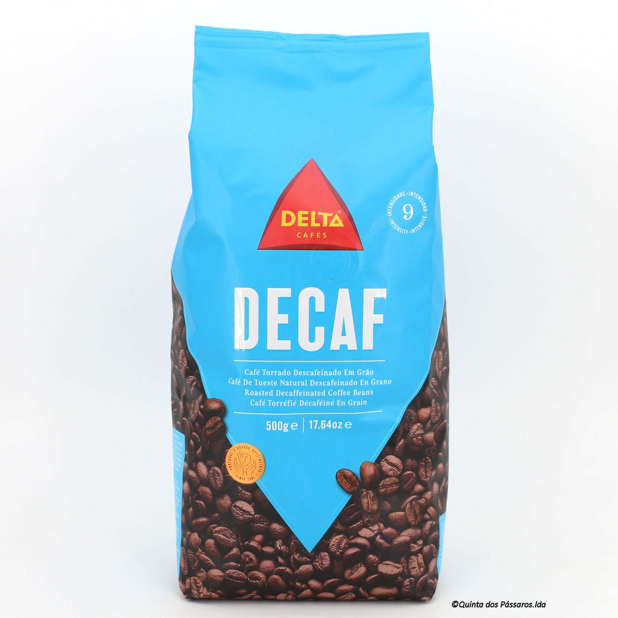 Kaffee ohne Koffein, ganze Bohne / Delta / Café descafeinado, grão, 500g