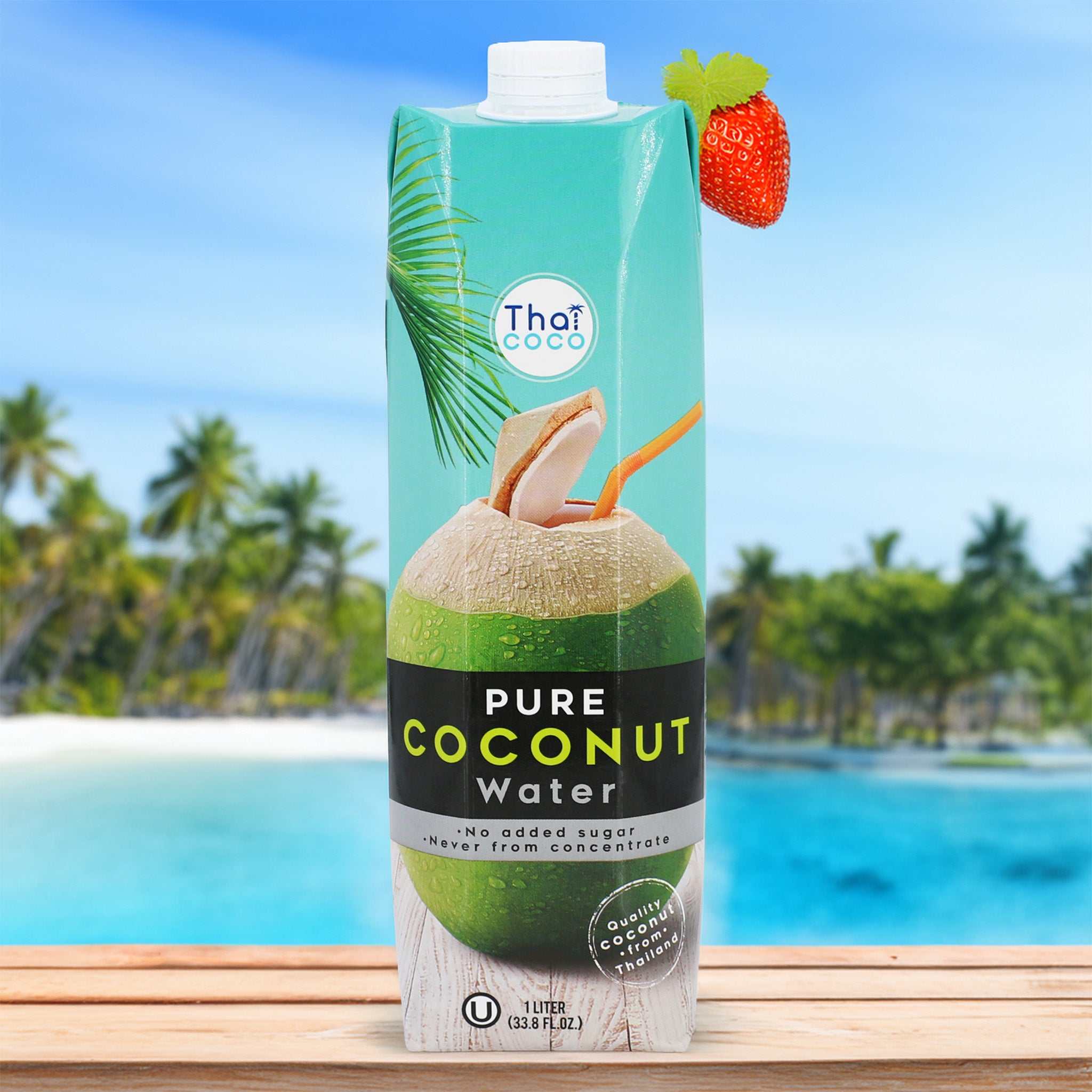 Kokoswasser / ThaiCoco / Água de coco, 1L