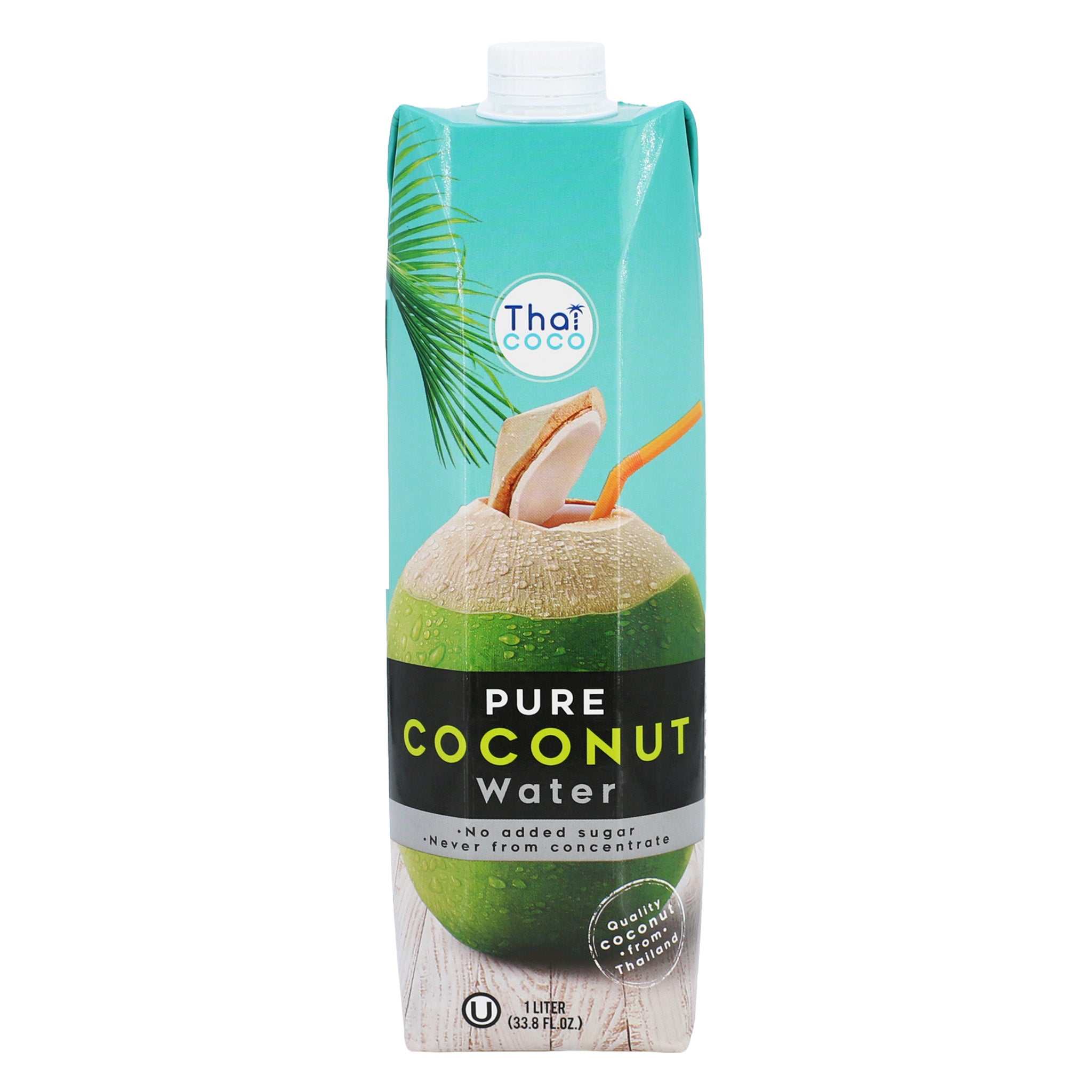 Kokoswasser / ThaiCoco / Água de coco, 1L - Image 2