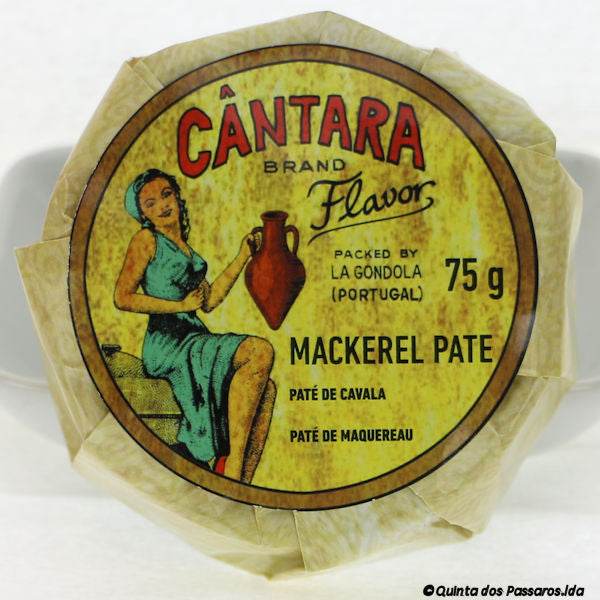 Makrelen Paté / Cântara / Paté de cavala, 75g