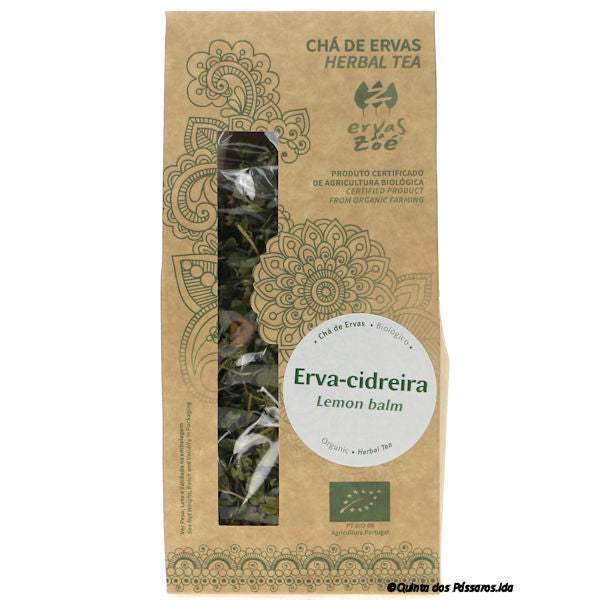 BIO Melissenkraut, Zitronenmelisse / Ervas da Zoé / Chá de erva-cidreira, 25g