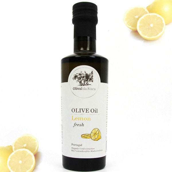 Olivenöl BIO, ZITRONE, Virgin Extra / Olival da Risca / Azeite limão, bio virgin extra, 250ml