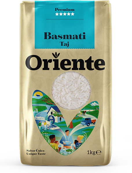 Reis Basmati / Arroz basmati, 1Kg