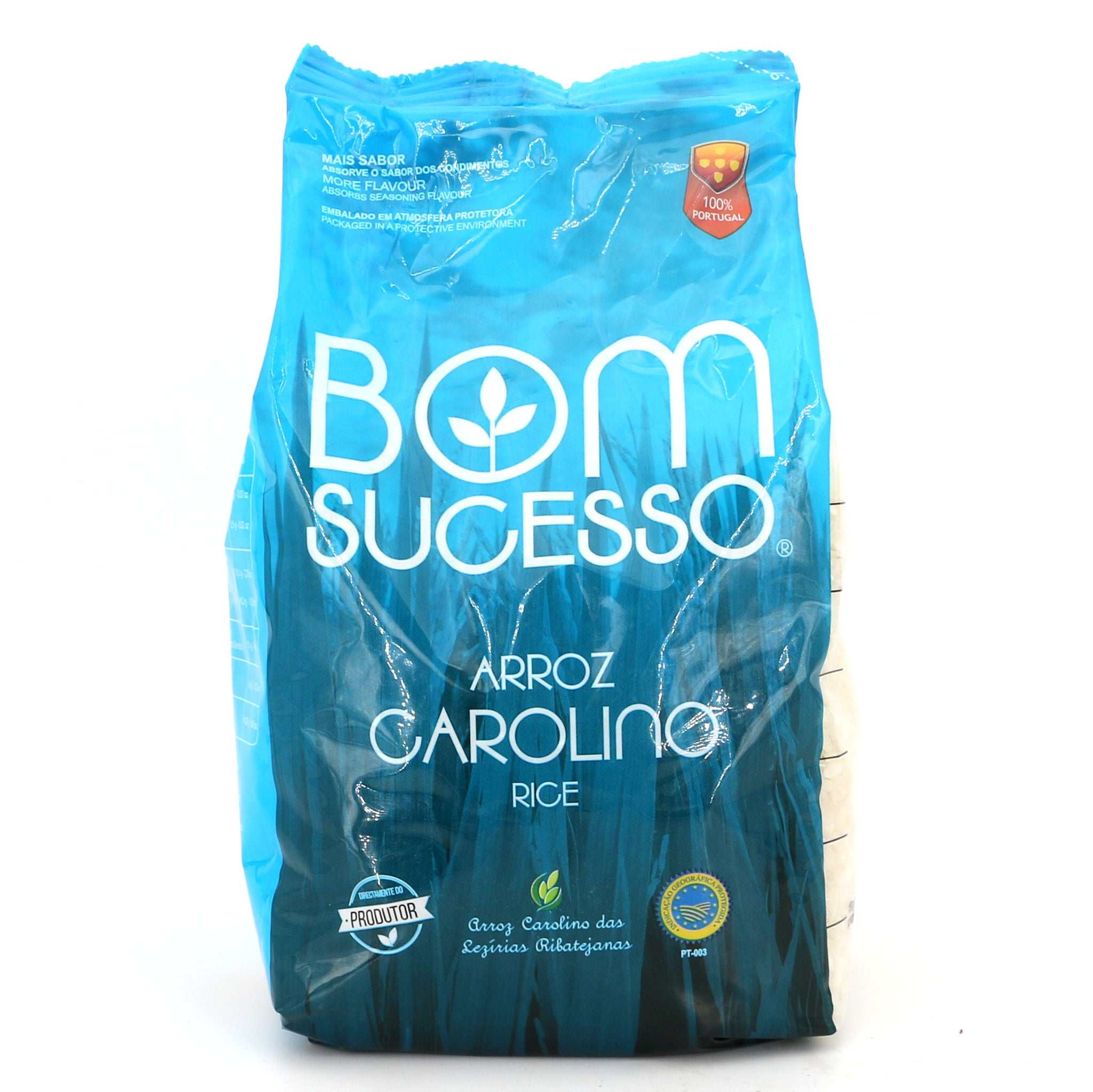 Reis Carolino / Bom Sucesso / Arroz carolino, 1Kg