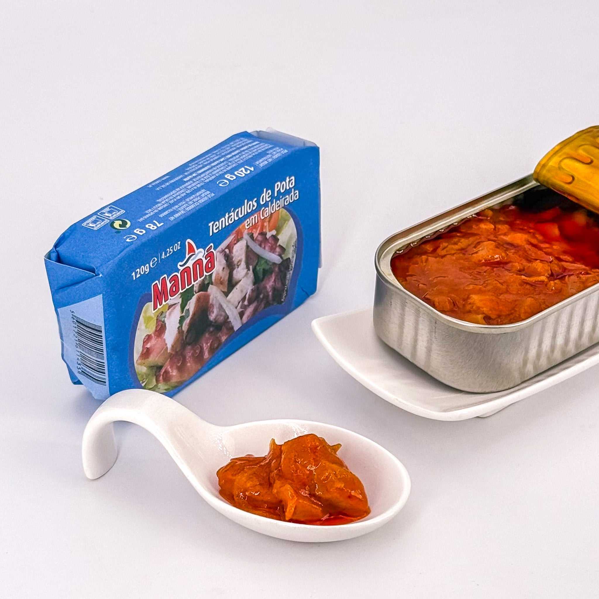 Tentakel vom Jumbo-Kalmar in American-Sauce / Manná / Pota em molho american, 120g - Image 3