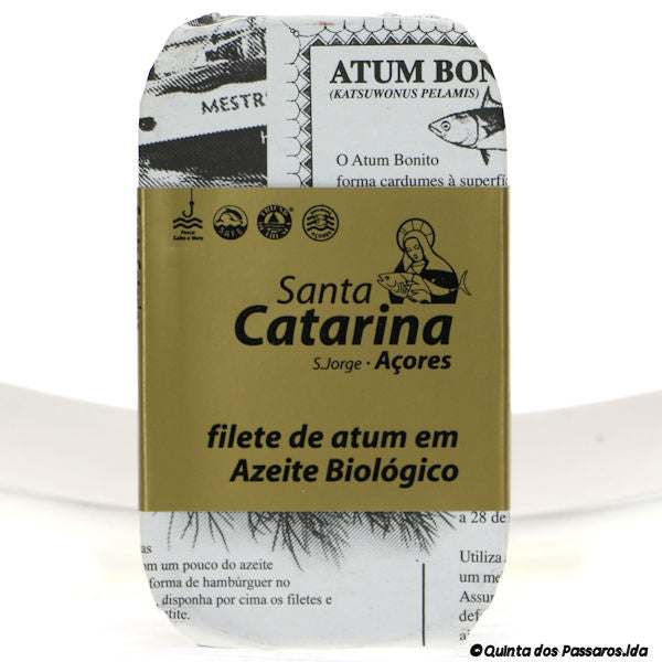 Thunfisch-Filets in Bio-Olivenöl / Santa Catarina / Filet de atum azeite bio, 120g - Image 2