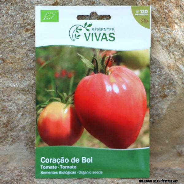 Tomate Ochsenherz Saatgut / Sementes de tomate coração de boi, Bio, unidade
