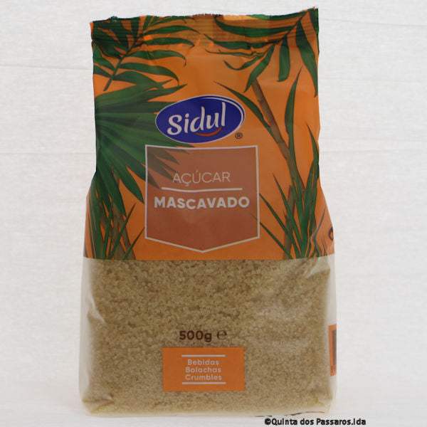 Vollrohrzucker / Sidul / Açúcar mascavado, 500g