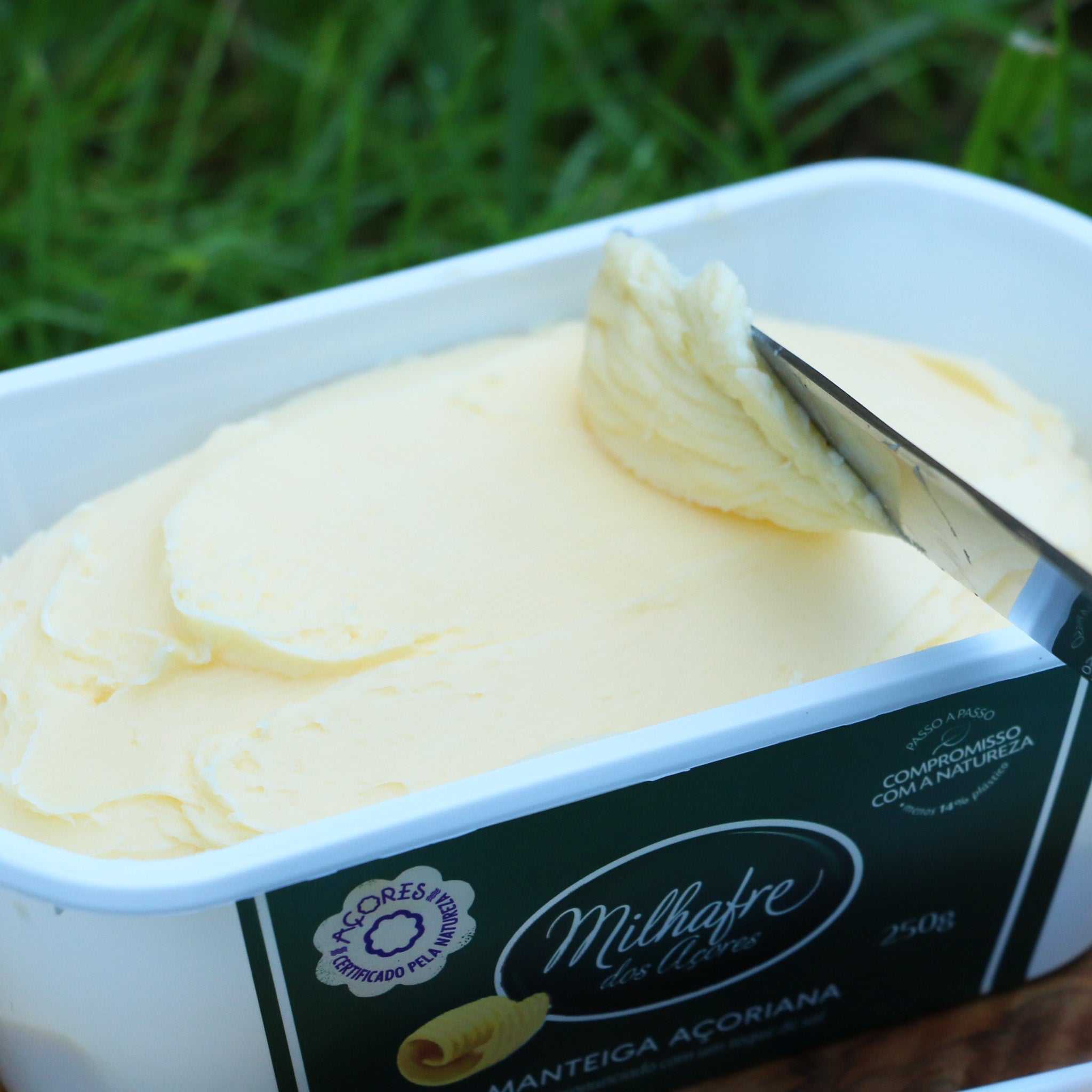Weidebutter mit Salz / Milhafre dos Açores / Manteiga com sal, 250g - Image 3